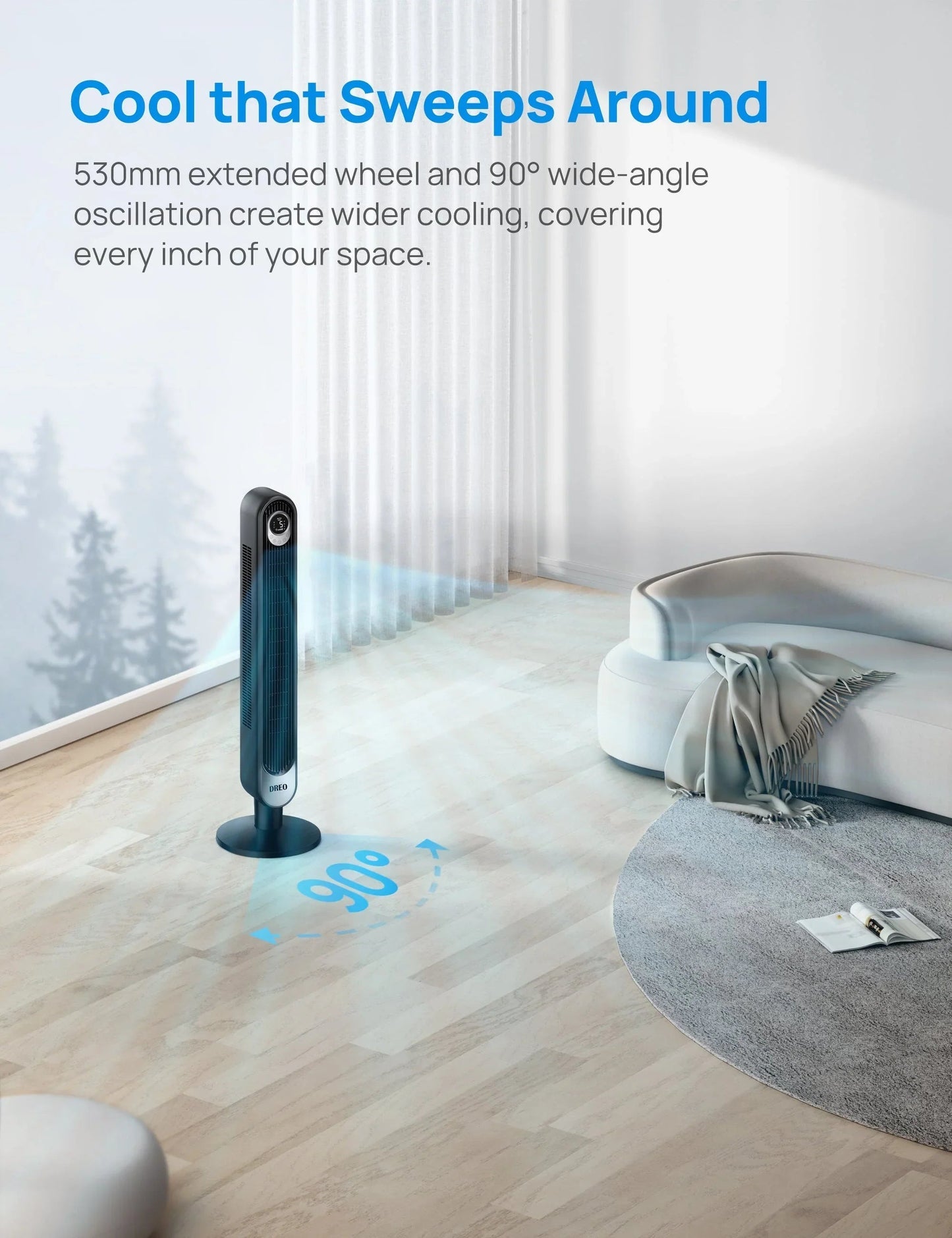Tower Fan Cruiser Pro T1 - DREO